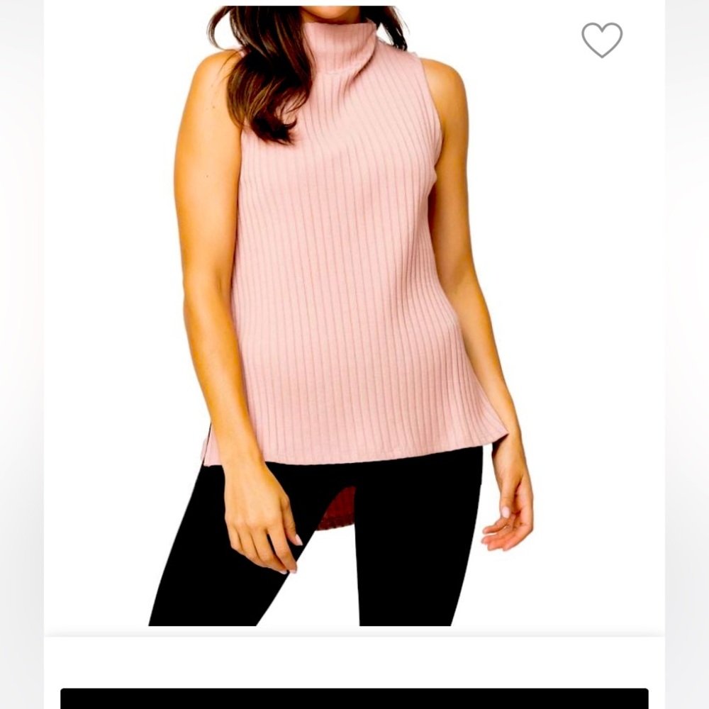 Gibson Look sleeveless pink top. New with tags. Size small